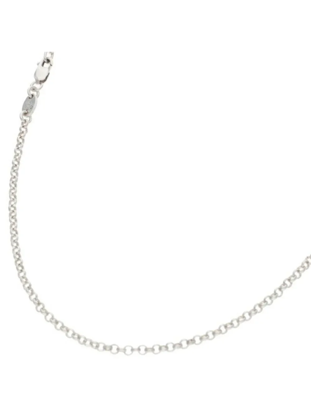 Chrome Hearts Neckchain Roll Chain Silver Necklace